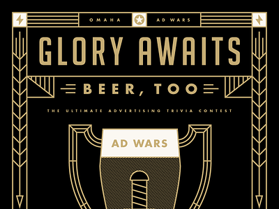 AAF Omaha Ad Wars Event poster
