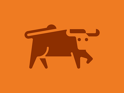 Ox animal branding fun heisler identity logo modern ox simple