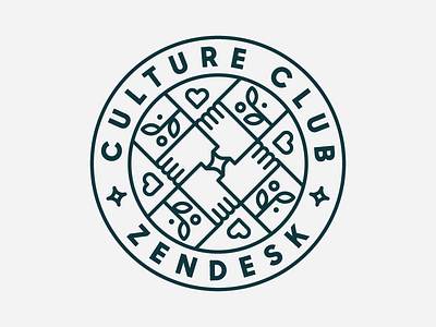 Zendesk Culture Club by Sean Heisler on Dribbble