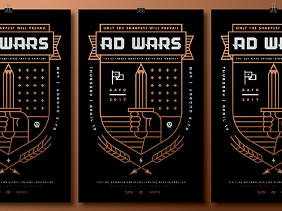 AAF Omaha Ad Wars 2017 Poster