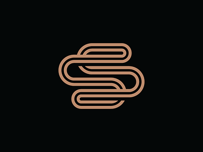 Sylvius heisler identity logo minimal modern monogram s simple