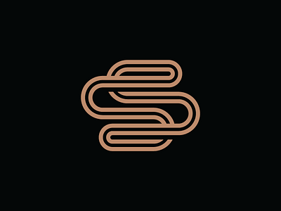 Sylvius heisler identity logo minimal modern monogram s simple