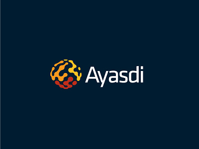 Ayasdi computers identity logo logotype maps minimal simple software tech