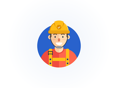Character Icon avatar character icon illustration vector worker