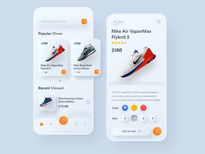 shoes site on UI for React design frontend development illustration react frontend react js reactjs shopify development ui web design