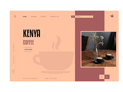 kenya coffee app branding design graphic design illustration logo typography ui ux vector