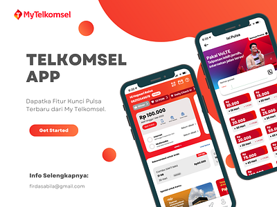 MyTelkomsel Apps - UI/UX Design Case Study canva case study figma graphic design mobile app ui ux