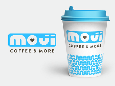Moji Coffee Concept 3 brand branding coffee community happy heart joy logo moji non profit winston salem