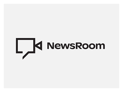 Newsroom Identity Concept 4 advertising agency brand content identity logo news newsroom production room social studio the variable video