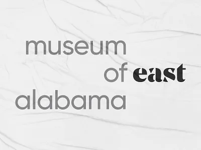 MoEA Rebrand alabama assignment auburn auburn university brand class concept dan draper design east exhibit graphic design identity industrial design logo museum opelika project rebrand wordmark