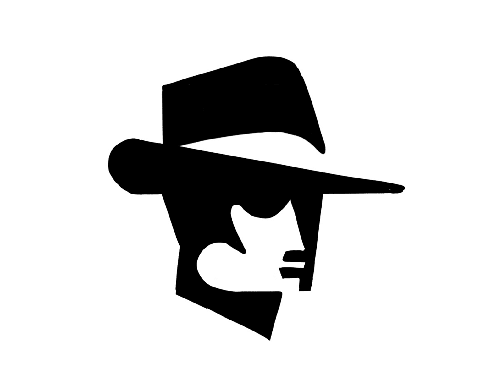 Mobsters branding capone character crime criminal digital face fedora figure ground gangster icon illustration ipad logo mob mobster procreate prohibition sketch speakeasy