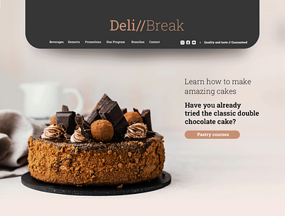 Deli//Break app branding design graphic design logo ui ux