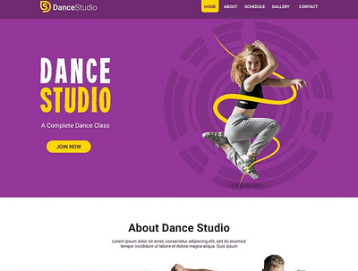 Dance Studio branding design graphic design