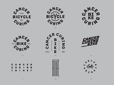 Cancer Curing Bike Decal