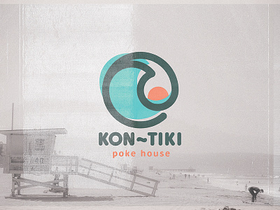 Kon tiki Hawaiian Poke House bowl hawaiian modern poke surf sushi