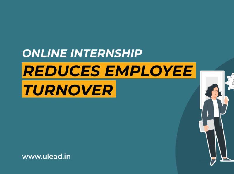 Online Internship Reduces Employee Turnover By ULEADWAY On Dribbble