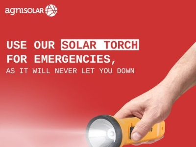 Best Solar Torch | Agnisolar solar torch