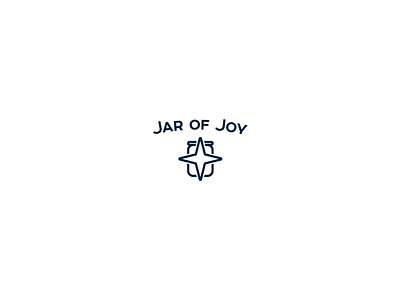 Jar of joy jam jar joy logo logotype