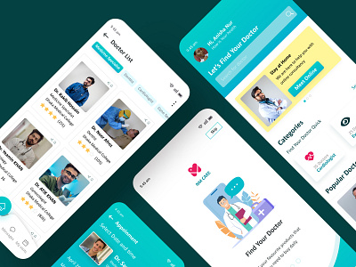 Medical App Design appdesign ui kit