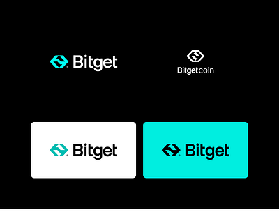 Bitget logotype concept bitget crypto cryptocurrency design logo logotype typography