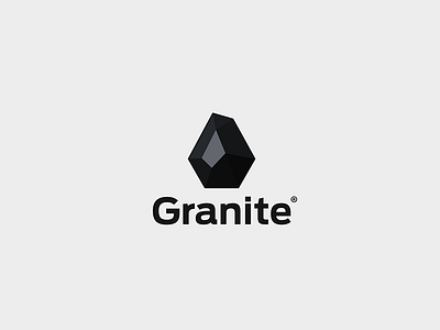 Granite black granite logo technology