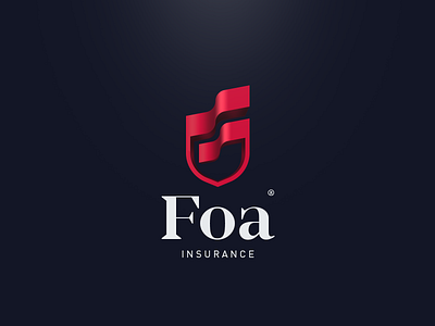 Foa insurance logotype дизайн лого очистить