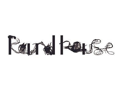 Roundhouse - soundscape project arthouse branding branding and identity branding concept branding design dance flow handlettering handmade logo logodesign music painting rhythm strings typography