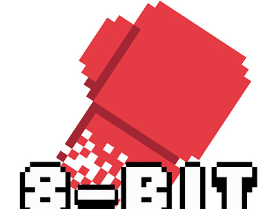 8-Bit Breaks Facebook Group Logo Option branding design graphic design logo