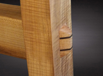 Through Tenon on a Table Leg design industrial design product design