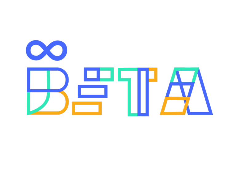 Beta Conference Logo after effect animation branding design flat icon identity illustration illustrator lettering logo type typography ui website