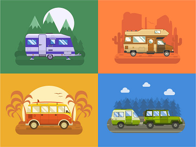 Rv Cars and Campers auto travel camper caravan minivan motorhome rv surfing bus trailer travel traveler truck van