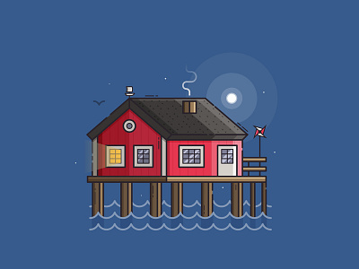 Red Fisherman House