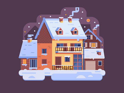 Winter Village by Silent Night