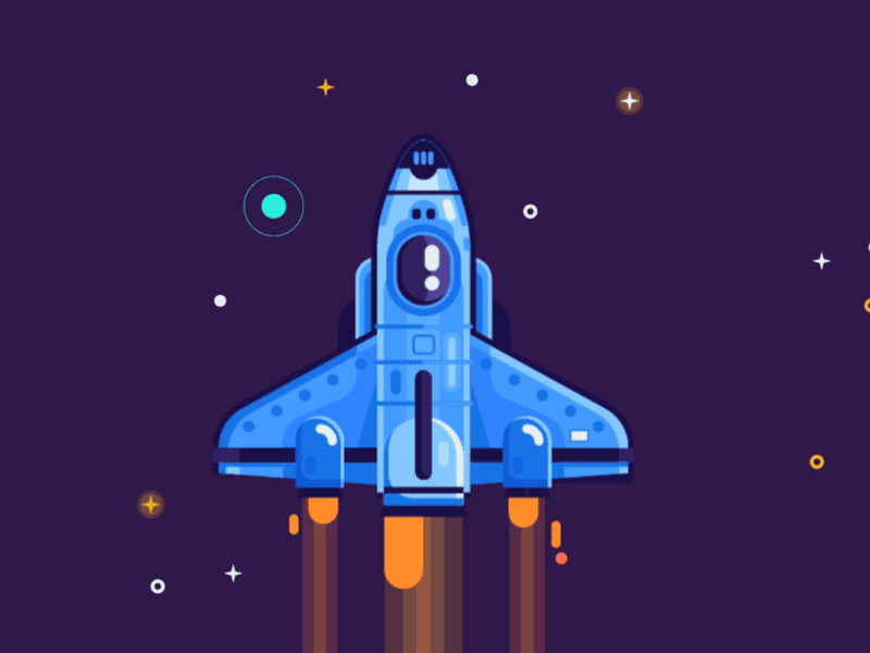 Rocket Animation Designs Themes Templates And Downloadable Graphic Elements On Dribbble