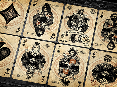 Captain Morgan playing cards