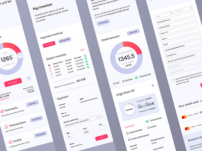 FinTech App UI & UX Design