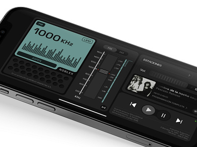 Radio Noblex UI | App version