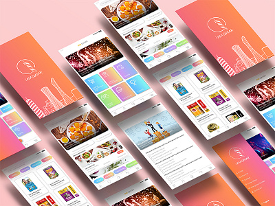 Iam Qatar Appdesign UI 2018 design event iamqatar mobile app ui uiux user experience ux