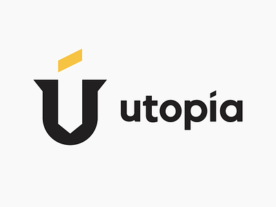 Utopia - Consulting agency branding consulting data analysis logo logotype marketing