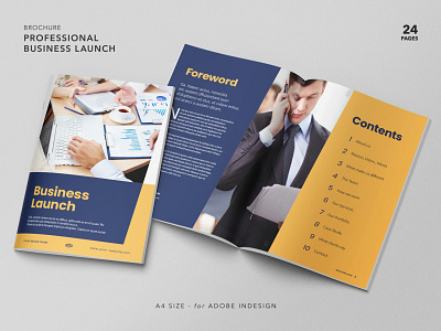 Professional Business Launch advertising book branding brochure creative dribbble flyer graphic graphic design indesign layout market marketing microsoft word mockup portfolio preview product shot template