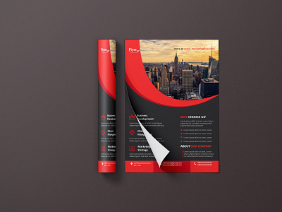 Business Flyer agency flyer business flyer corporate design design flyer flyer design graphic design leaflet