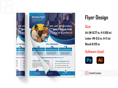 Flyer Design agency flyer branding brochure business flyer corporate flyer digital marketing flyer flyer design graphic design illustration leaflet