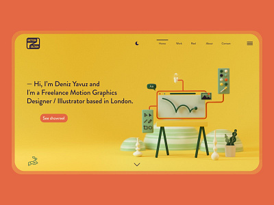 Motion Dezign Landing Page