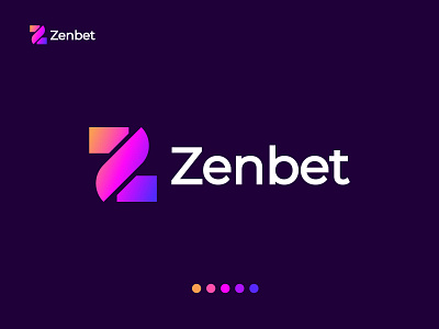 Zenbet  Letter + Growth Logo Concept