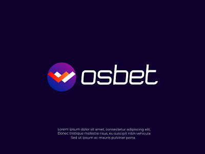 Osbet Logo Design (Unused for Sale) 3d abstract animation brand identity branding creative designer graphic design logo logo designer motion graphics sunrise ui website logo