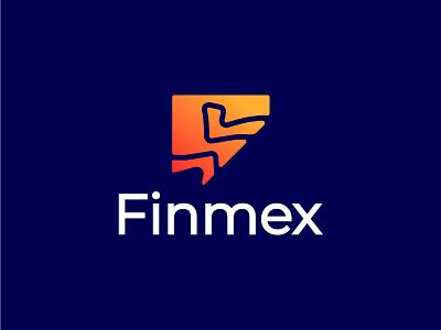 Finmex logo design brand brand identity branding creative logo design graphic design identity logo logo design logo designer logo mark logodesign logotype simple logo vector visual identity