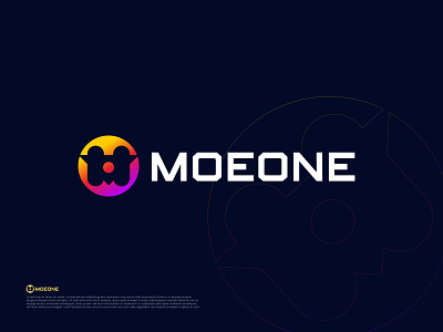 Moeone - logo design brand brand identity branding creative creative logo design identity logo logo design logo mark logodesign logotype modern logo typography vector