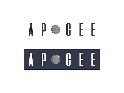 Logo for a Rocketship Company apogee daily logo challenge logo design