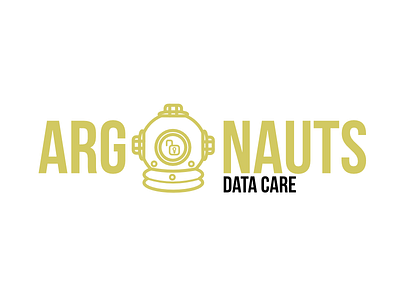 Logo prototype for Argonauts company argonauts concept data care design logo logotype prototype