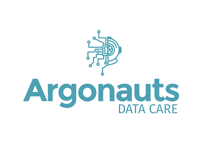 Logo prototype for Argonauts company argonauts concept data care design logo logotype prototype